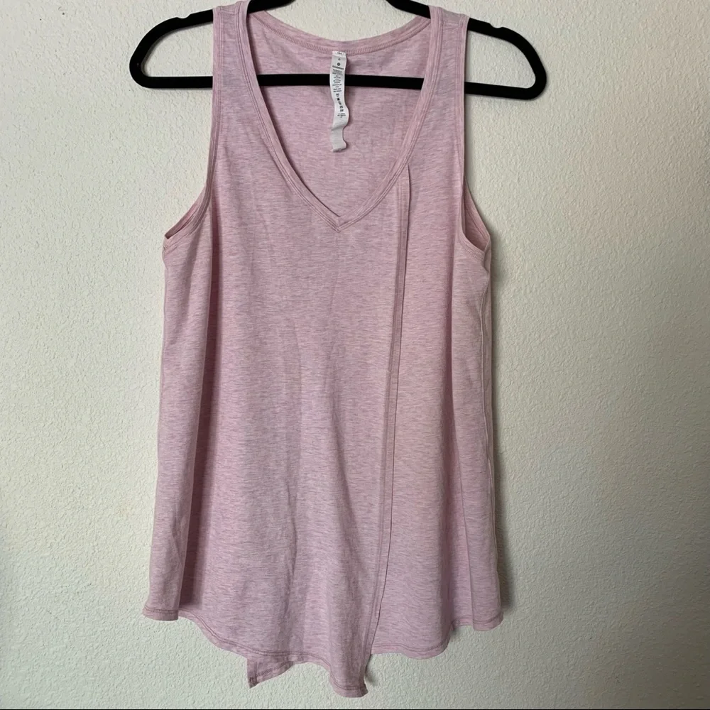 Lululemon Pink Knot a Problem Tank Top - Picture 3 of 9